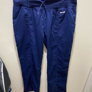 Navy blue Greys anatomy scrub pants